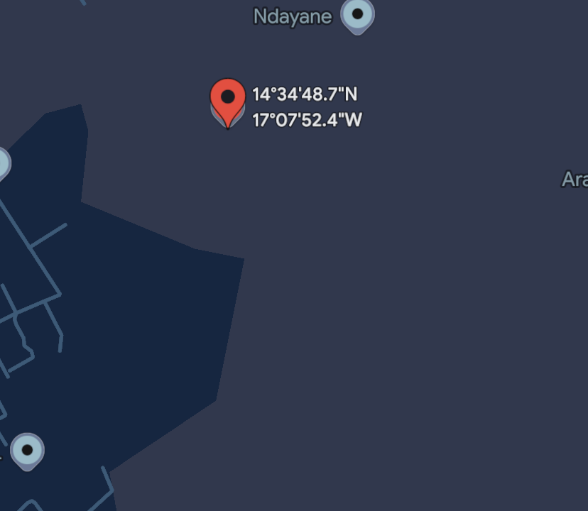 Lot de 200m2 à Ndayane 01