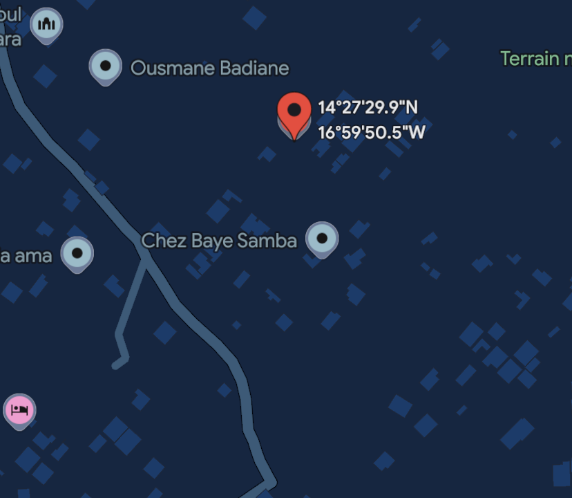 Terrain 300m2 à Saly 01