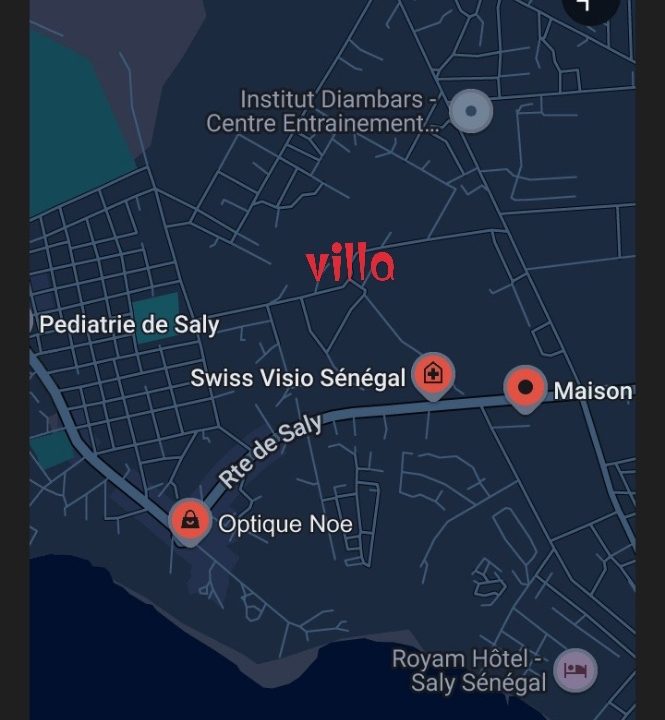 villa à louer à Saly 01