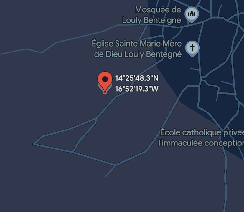 Terrain 300m2 à Louly 01