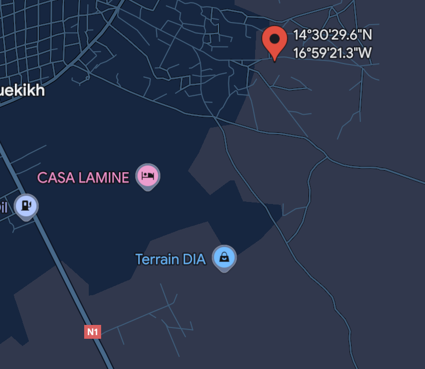 Terrain 229m2 à Nguékhokh 01